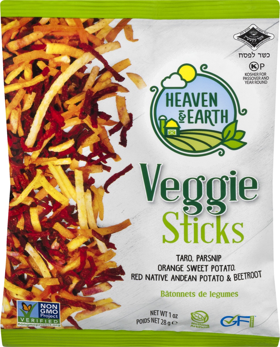 slide 9 of 10, Heaven & Earth HE Veggie Sticks Mix, 1 oz