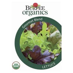 Burpee Organic Gourmet Blend Lettuce Seeds