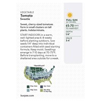 slide 3 of 5, Burpee Org Tomato Sweetie Seeds, 1 ct