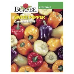 Burpee Sweet Pepper, Carnival Mix
