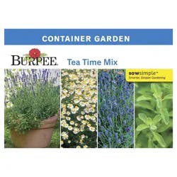Burpee Container Grdn, Tea Time Mix
