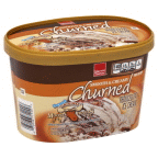 slide 1 of 1, HT Traders Churned Reduce Fat Ice Cream - Moose Tracks, 48 oz