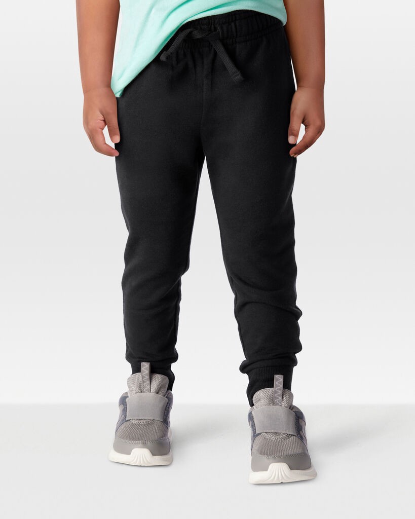 slide 5 of 5, Carter's Carters Toddler Pull-On Drawstring Joggers - Black Black 3T, 1 ct