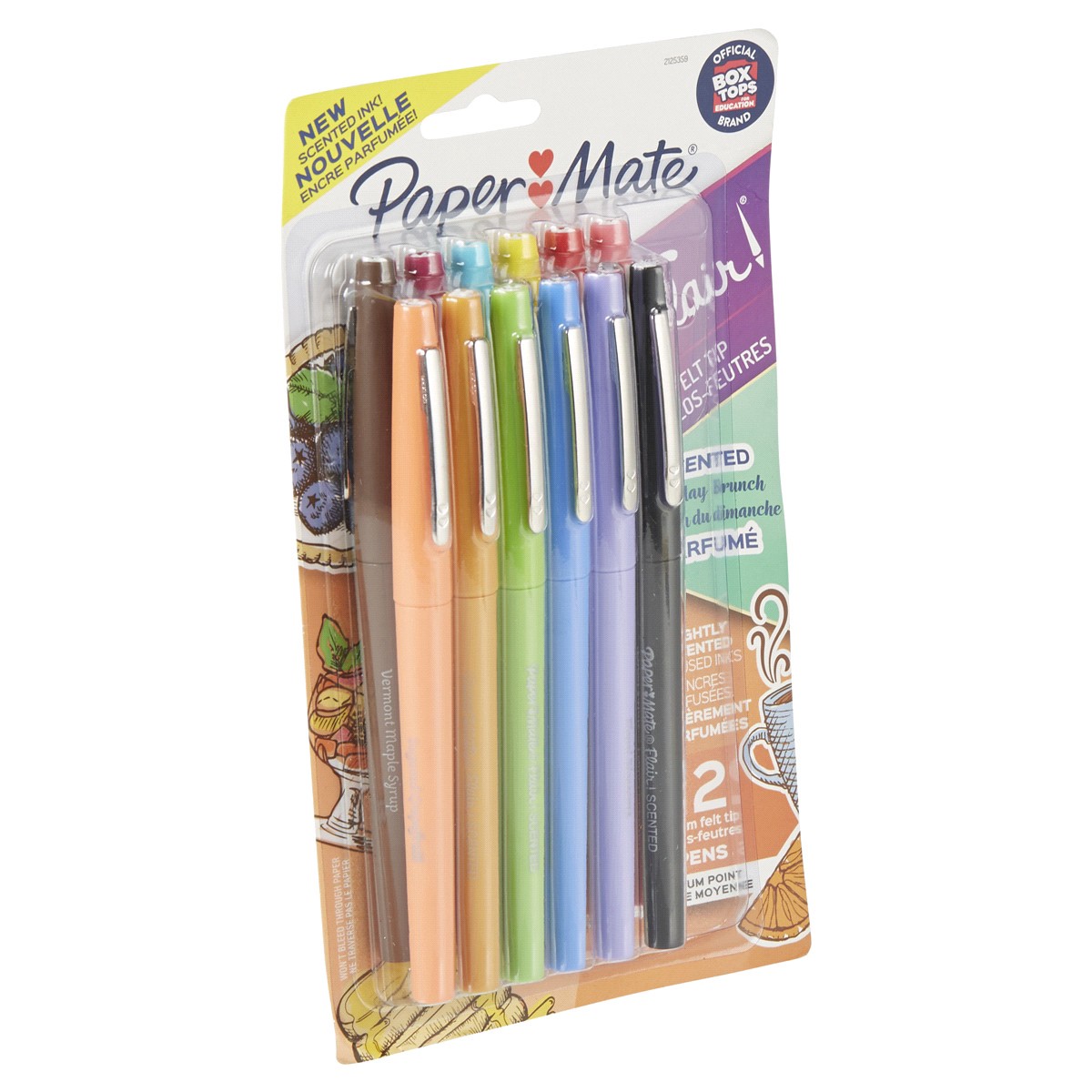 slide 29 of 29, Paper Mate Medium Point Assorted Felt Tip Pens Scented, 12 ct