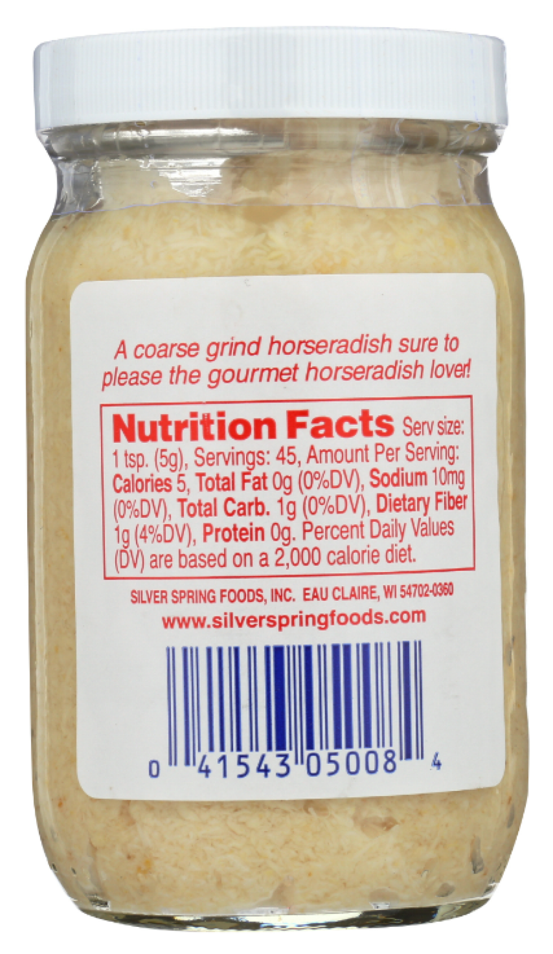 slide 2 of 2, Silver Spring Fresh Ground Coarse Cut Horseradish - 8oz, 8 oz