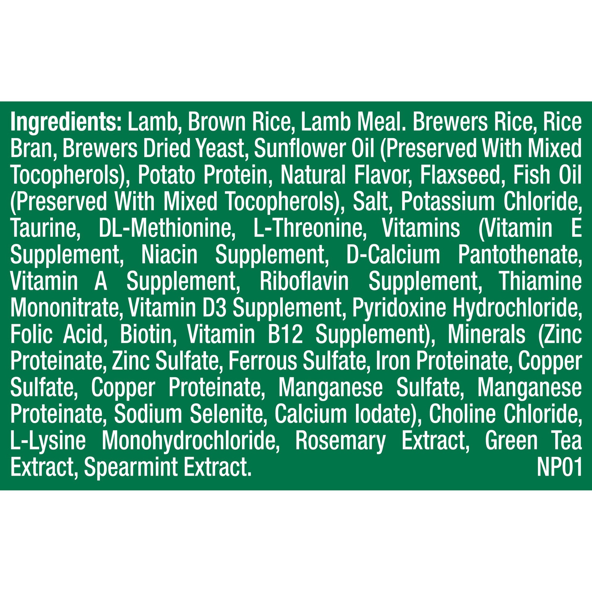 slide 4 of 5, Natural Balance Limited Ingredient Diets Puppy Formula Lamb & Brown Rice Formula Dog Food 24 lb, 24 lb