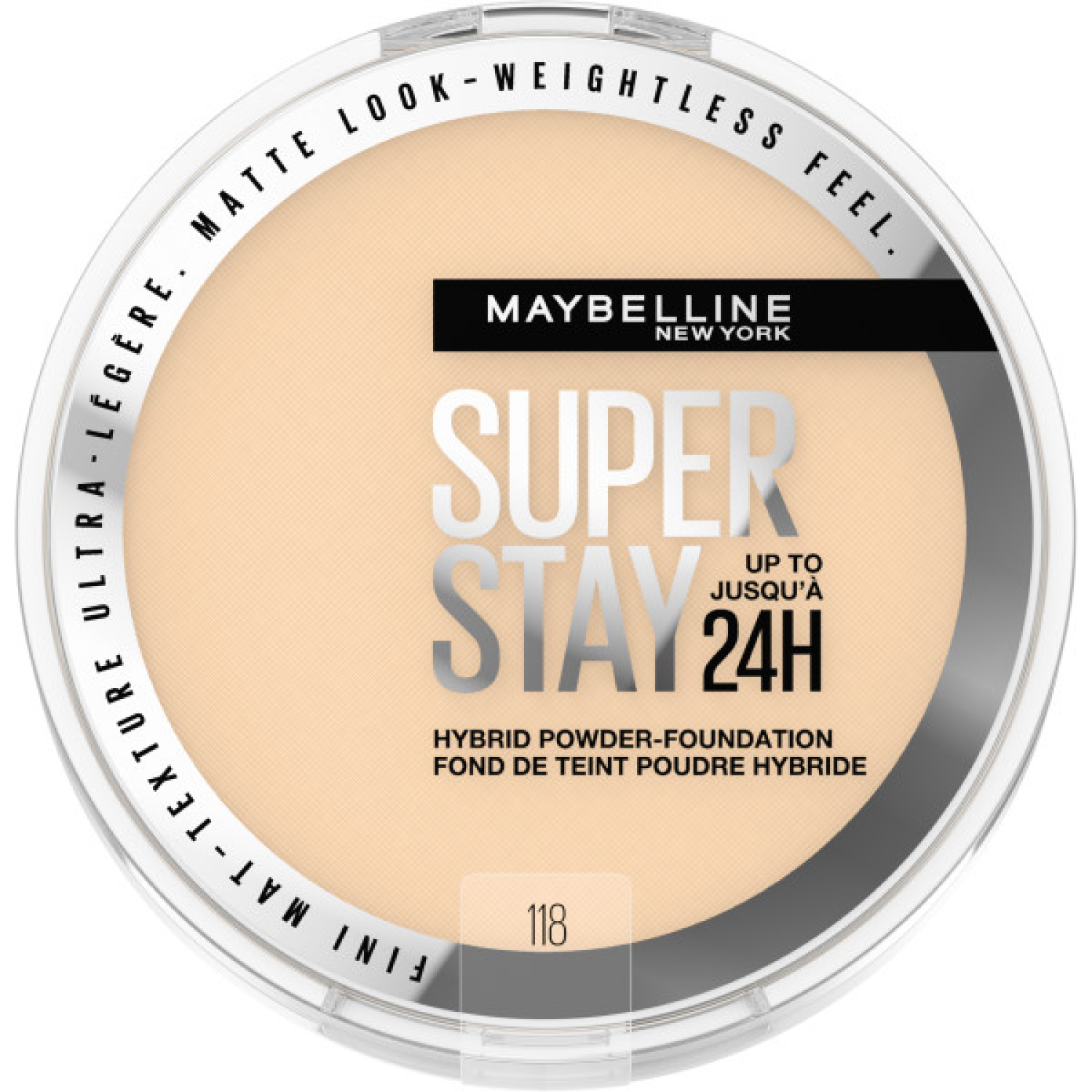 slide 1 of 8, Super Stay 118 Hybrid Powder-Foundation 0.21 oz, 0.21 oz