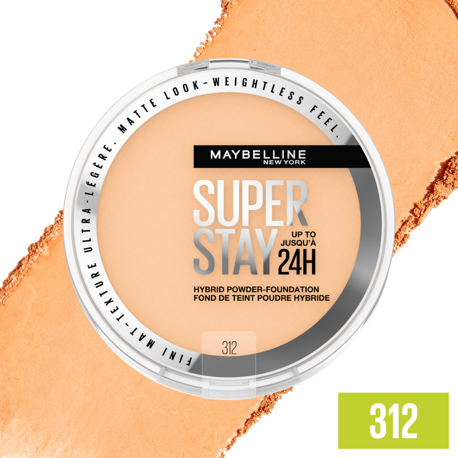 slide 6 of 8, Super Stay 312 Hybrid Powder-Foundation 0.21 oz, 0.21 oz