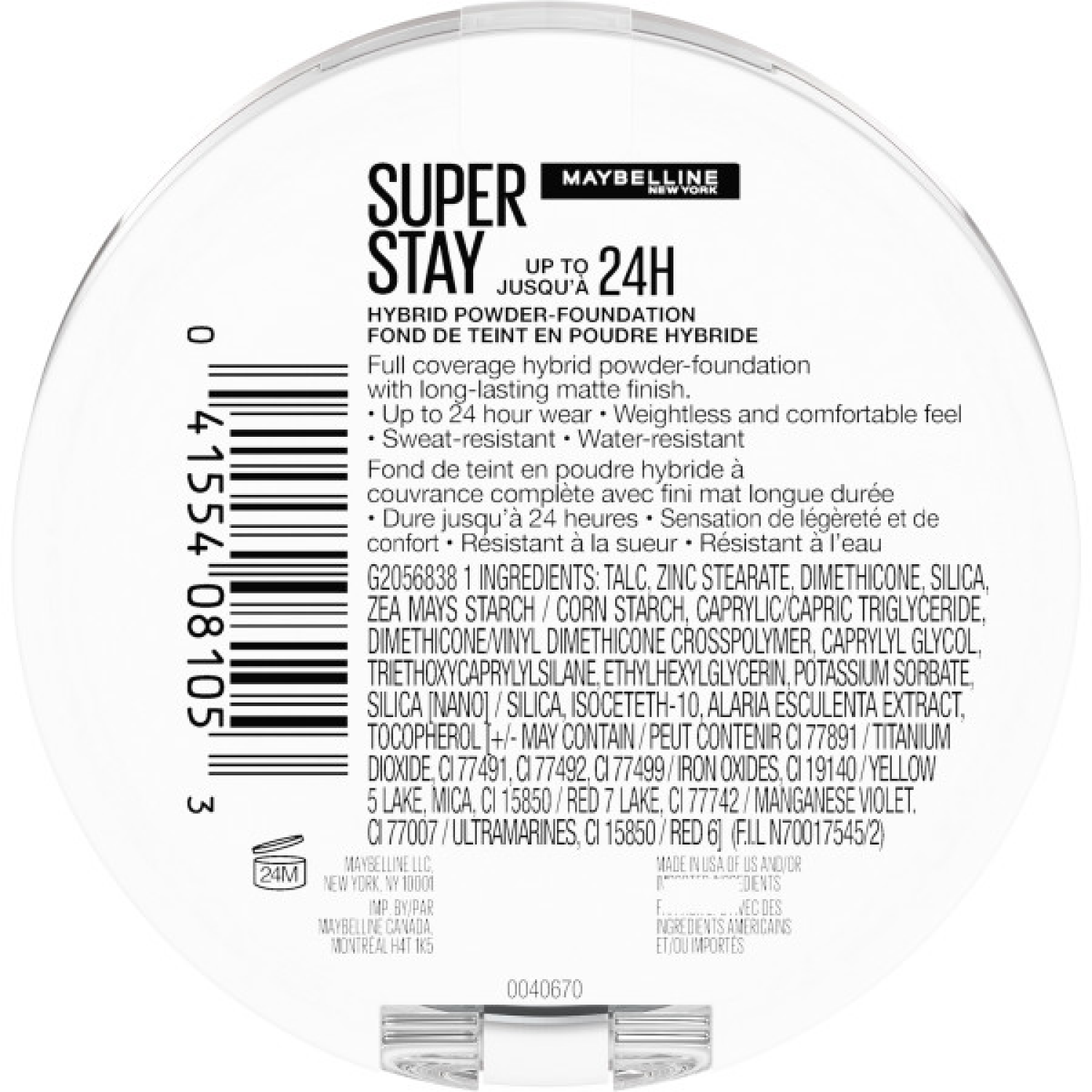 slide 4 of 8, Super Stay 360 Hybrid Powder-Foundation 0.21 oz, 0.21 oz