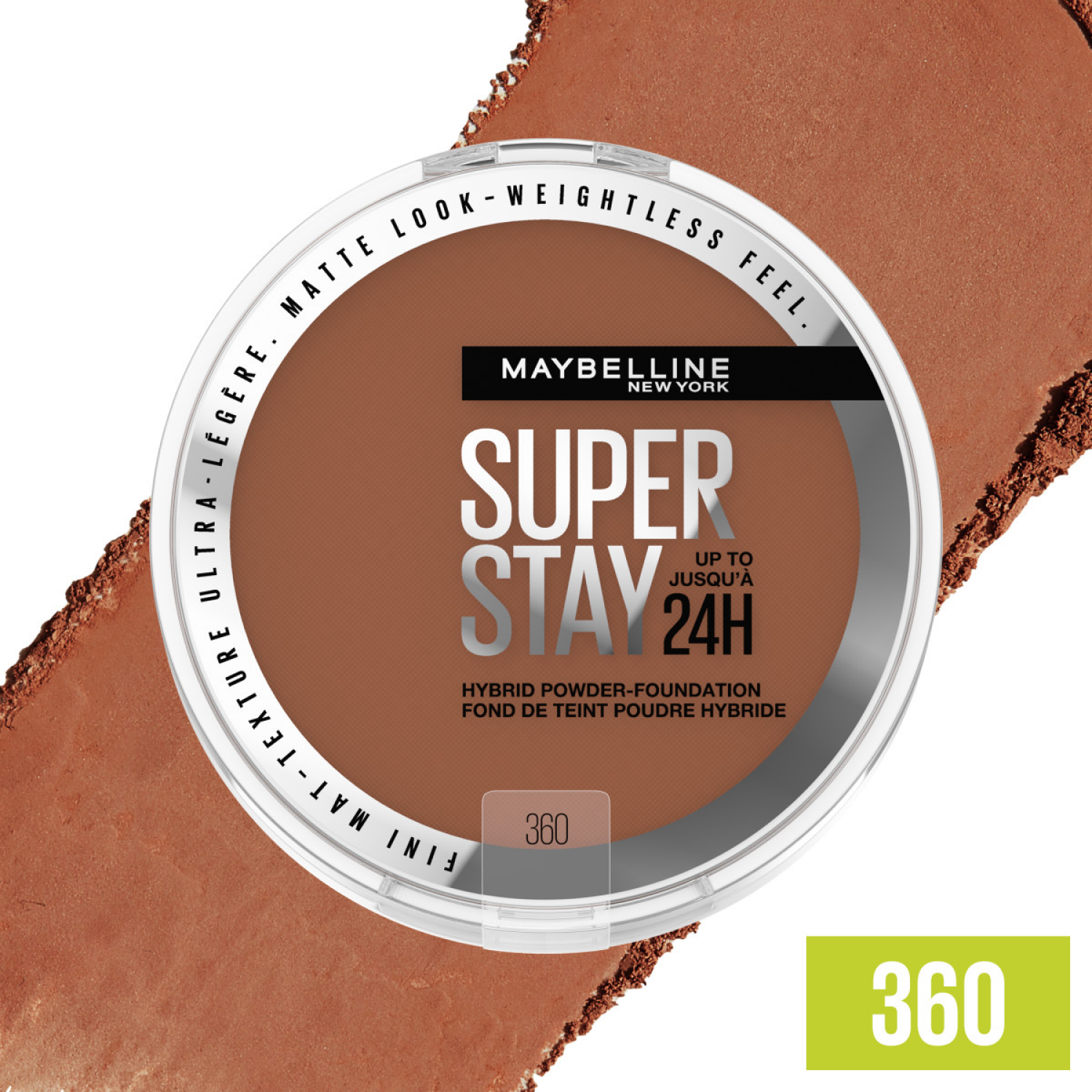 slide 5 of 8, Super Stay 360 Hybrid Powder-Foundation 0.21 oz, 0.21 oz