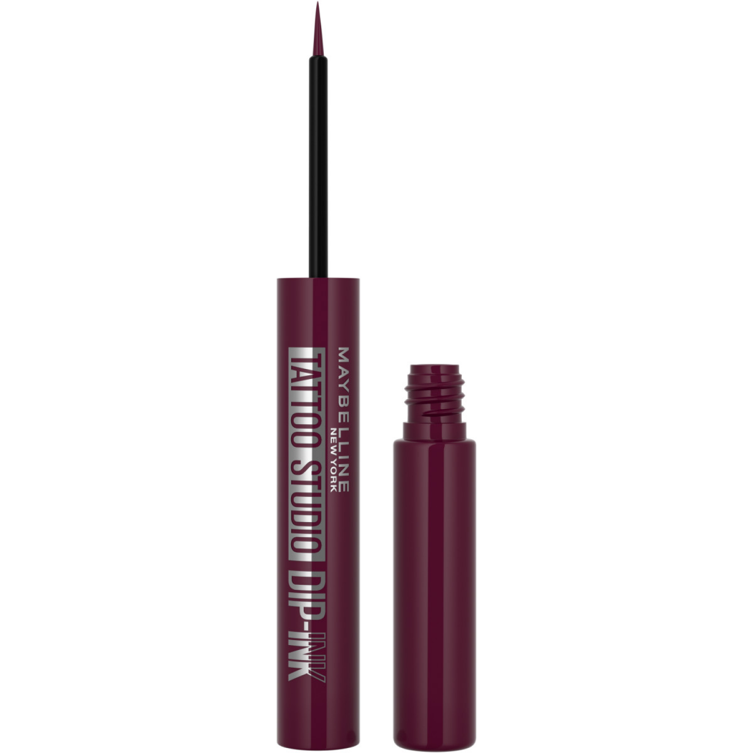 slide 1 of 7, MAYBELLINE Mny Ts Dip Ink Liner Burgundy Boost, 0.06 oz