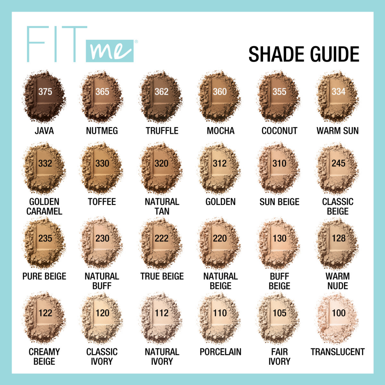 slide 2 of 5, Fit me! Translucent 100 Matte + Poreless Powder 0.29 oz, 0.29 oz