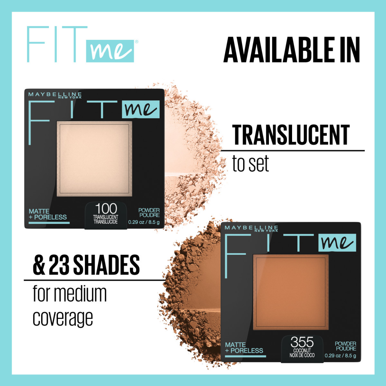 slide 7 of 8, Maybelline Toffee Caramel 330 Matte + Poreless Pressed Powder 0.29 oz, 0.29 oz
