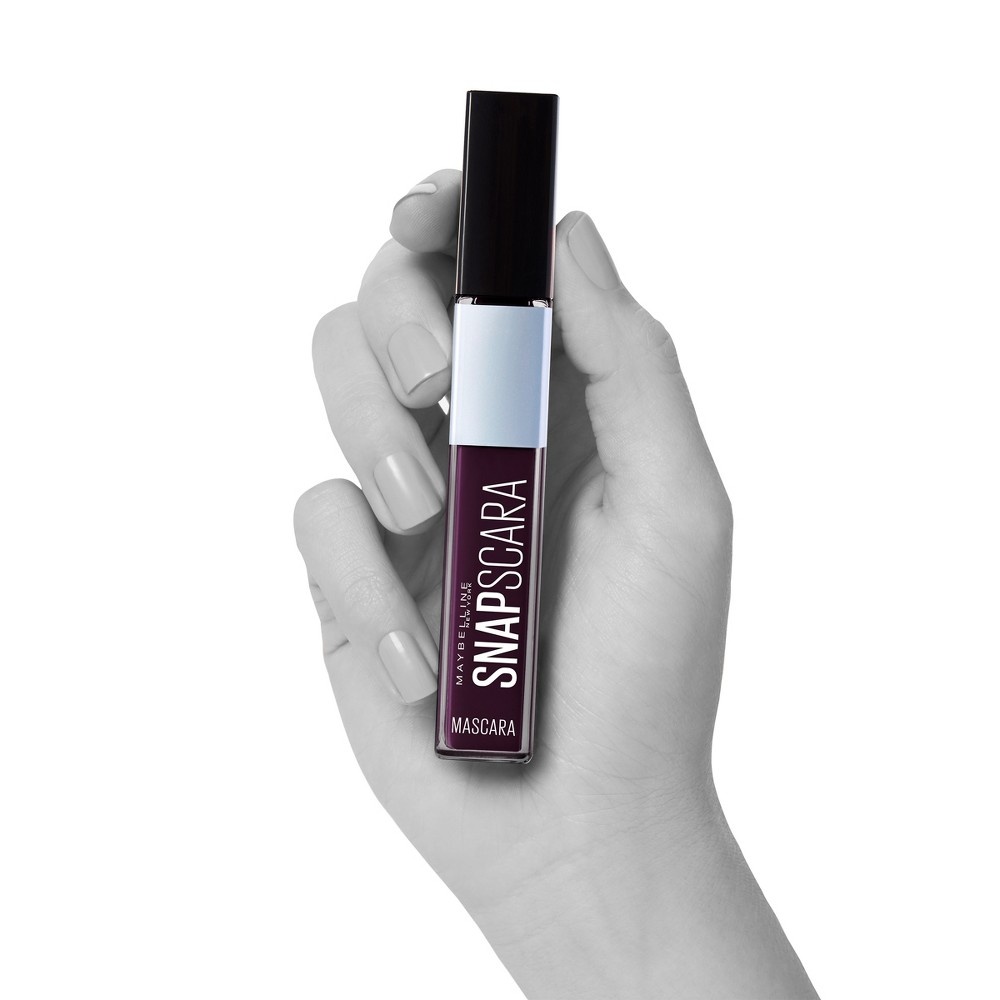 slide 7 of 8, Maybelline Snapscara Washable Mascara, Black Cherry, 0.34 oz