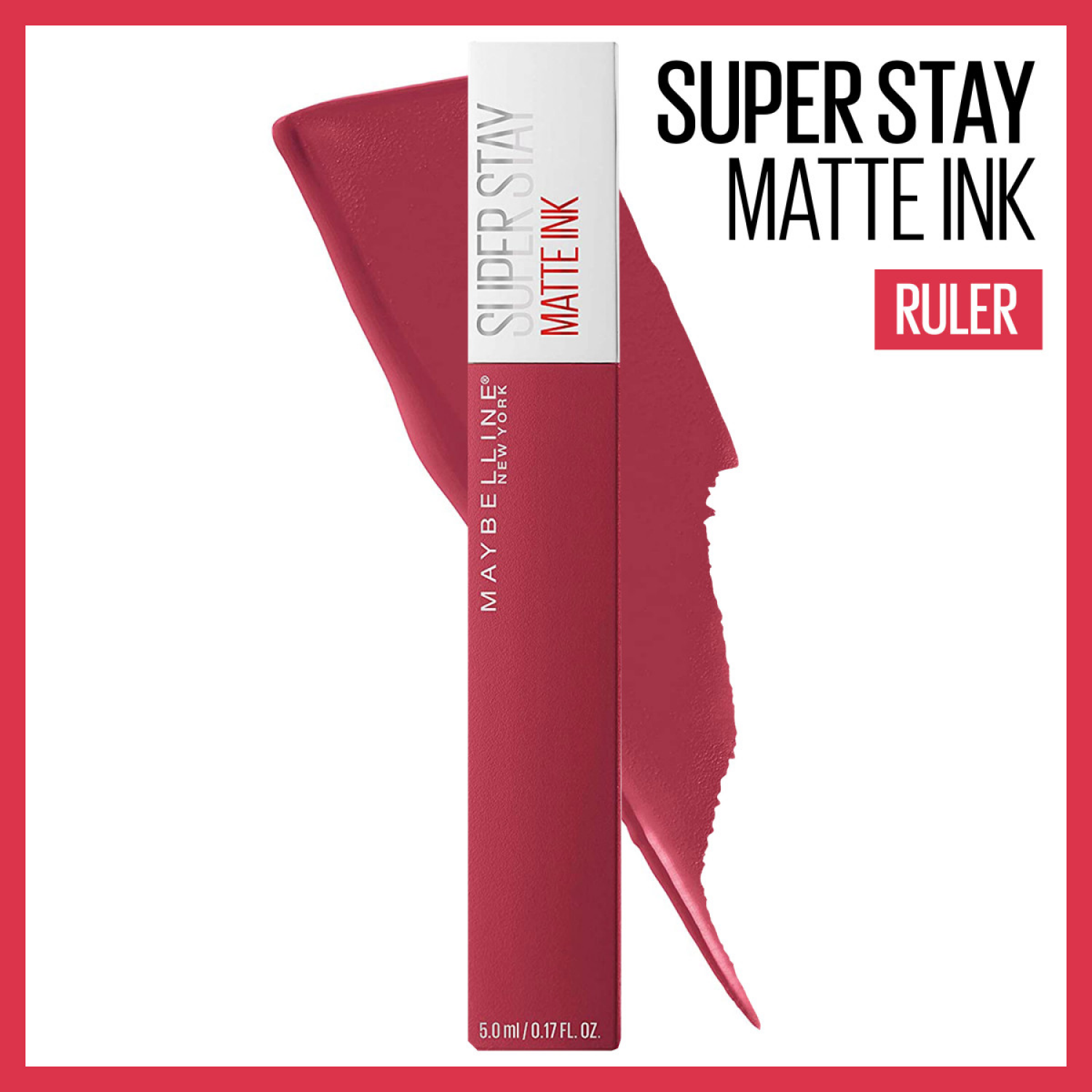 slide 1 of 4, Super Stay Ruler 80 Matte Ink Lip Color 0.17 fl oz, 0.17 fl oz