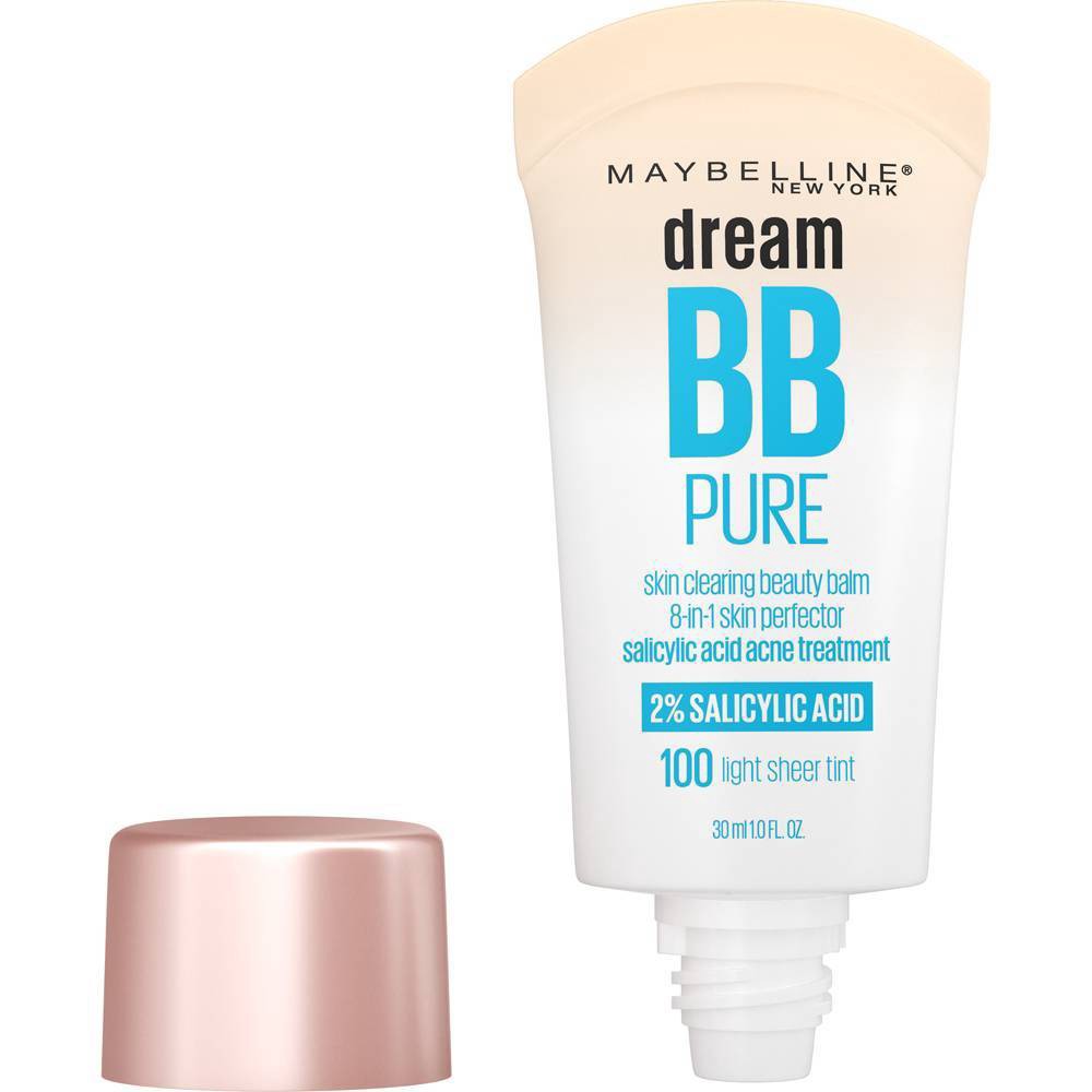 slide 4 of 6, Maybelline Dream Pure BB Cream - 100 Light - 1 fl oz, 1 fl oz