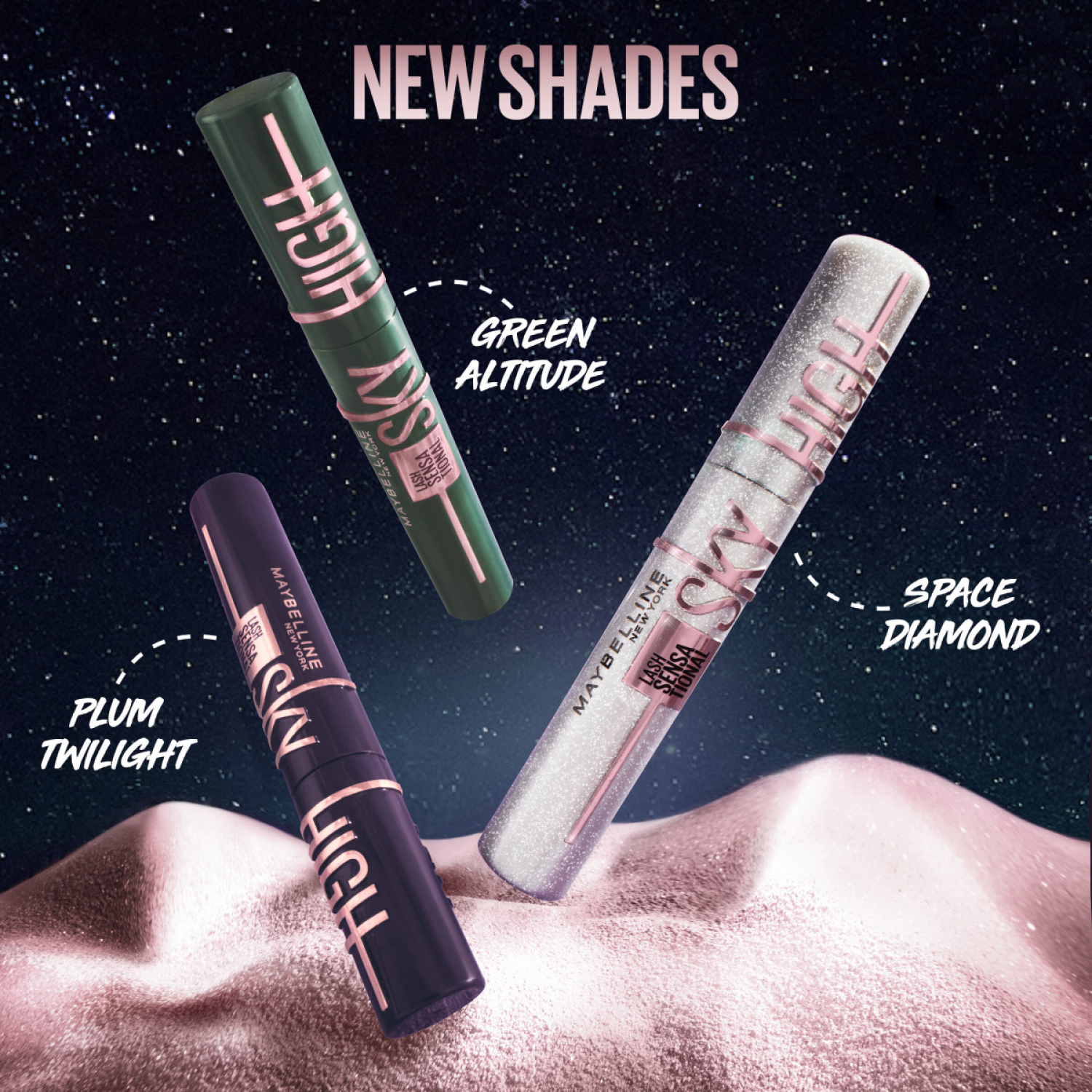 slide 5 of 8, Maybelline Lash Sensational 801 Very Black Sky High Mascara 0.24 fl oz, 0.24 fl oz