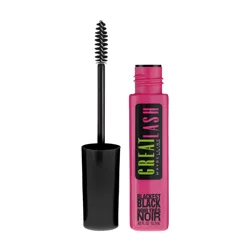 Maybelline Great Lash Washable Mascara - 100 Blackest Black - 0.43 fl oz