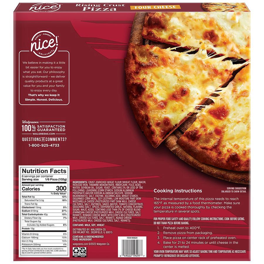 slide 3 of 5, Nice! Rising Crust Pizza, 28.2 oz