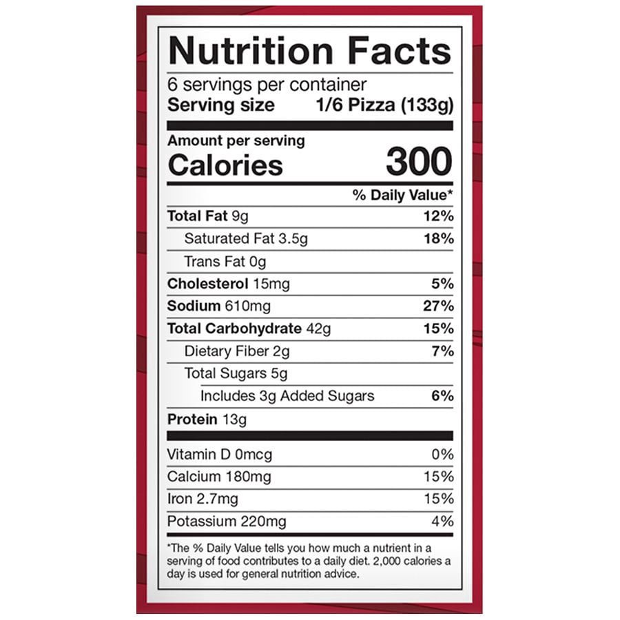 slide 4 of 5, Nice! Rising Crust Pizza, 28.2 oz