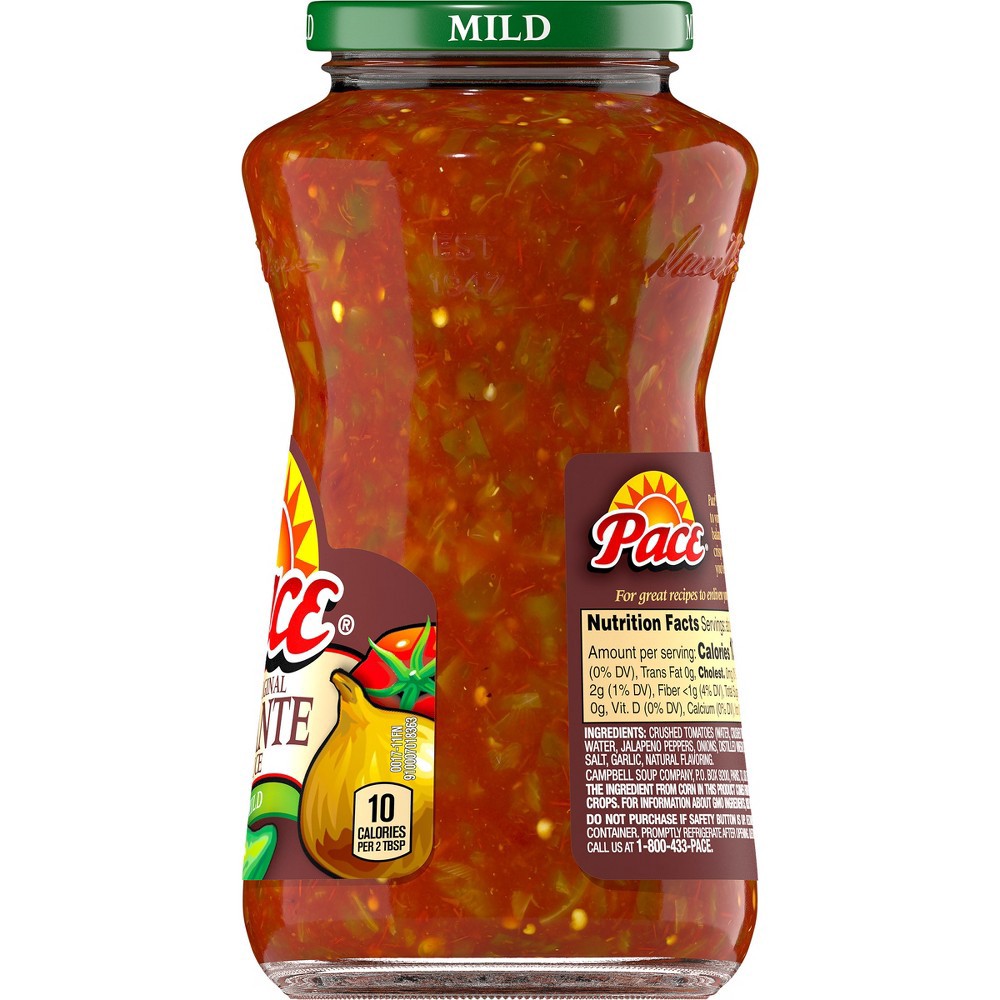slide 4 of 10, Pace The Original Picante Sauce Mild, 16 oz
