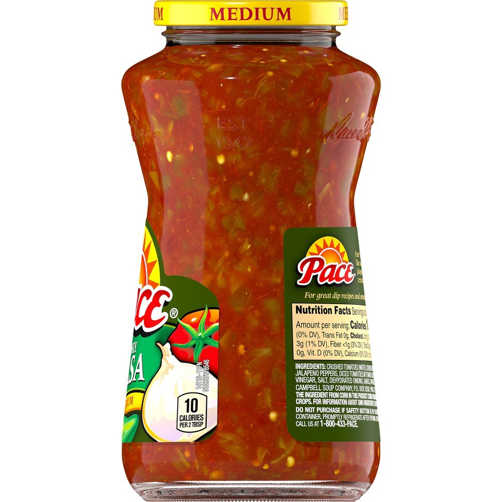 slide 2 of 5, Pace Chunky Medium Salsa, 16.000 oz