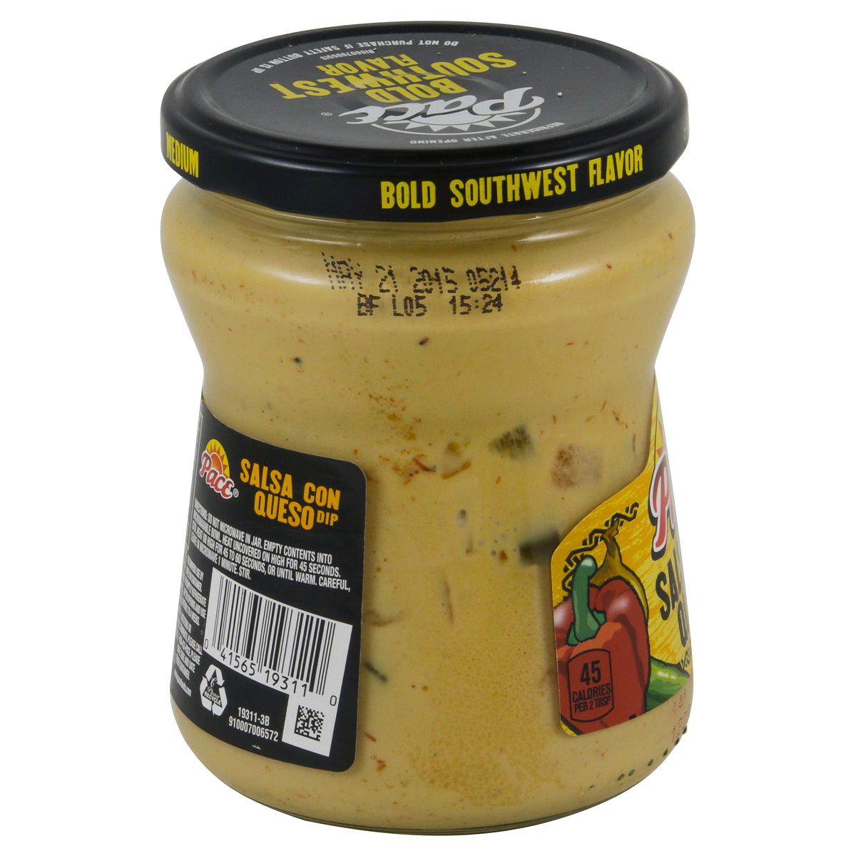 slide 5 of 5, Pace Salsa Con Queso, 15 oz