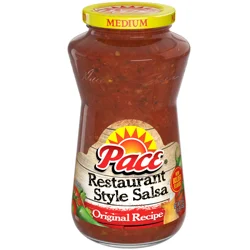 Pace Restaurant Style Original Recipe Medium Salsa, 16 oz Jar