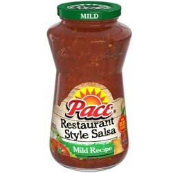 Pace Restaurant Style Mild Salsa, 16 oz Jar