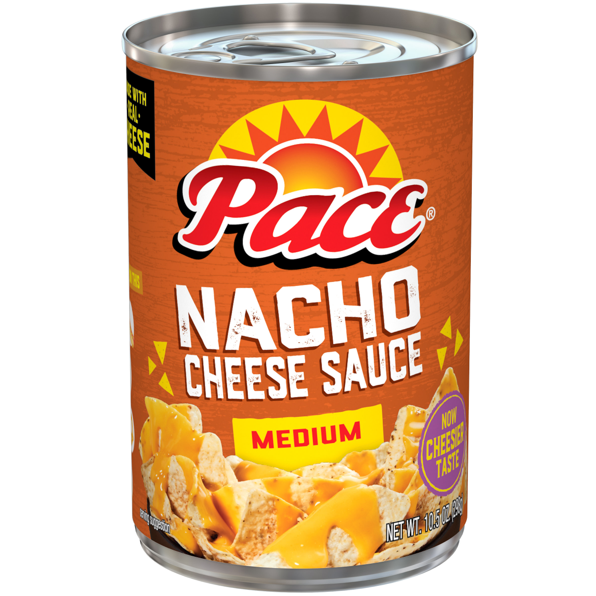 slide 1 of 8, Pace Medium Nacho Cheese Sauce, 10.5 oz Can, 10.5 oz