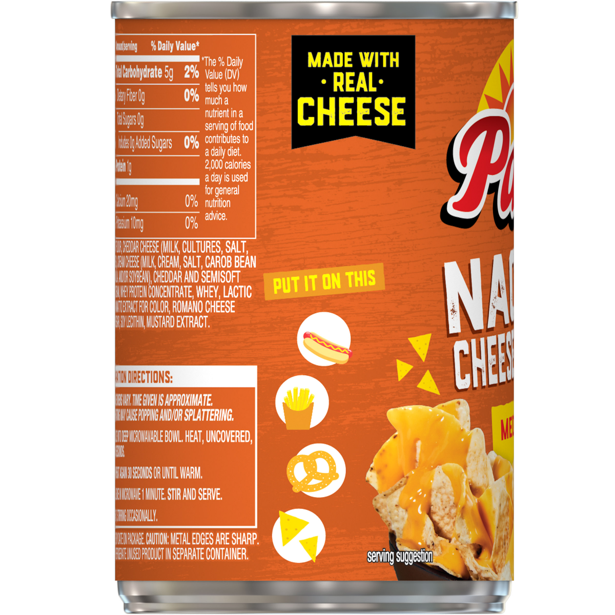 slide 6 of 8, Pace Medium Nacho Cheese Sauce, 10.5 oz Can, 10.5 oz