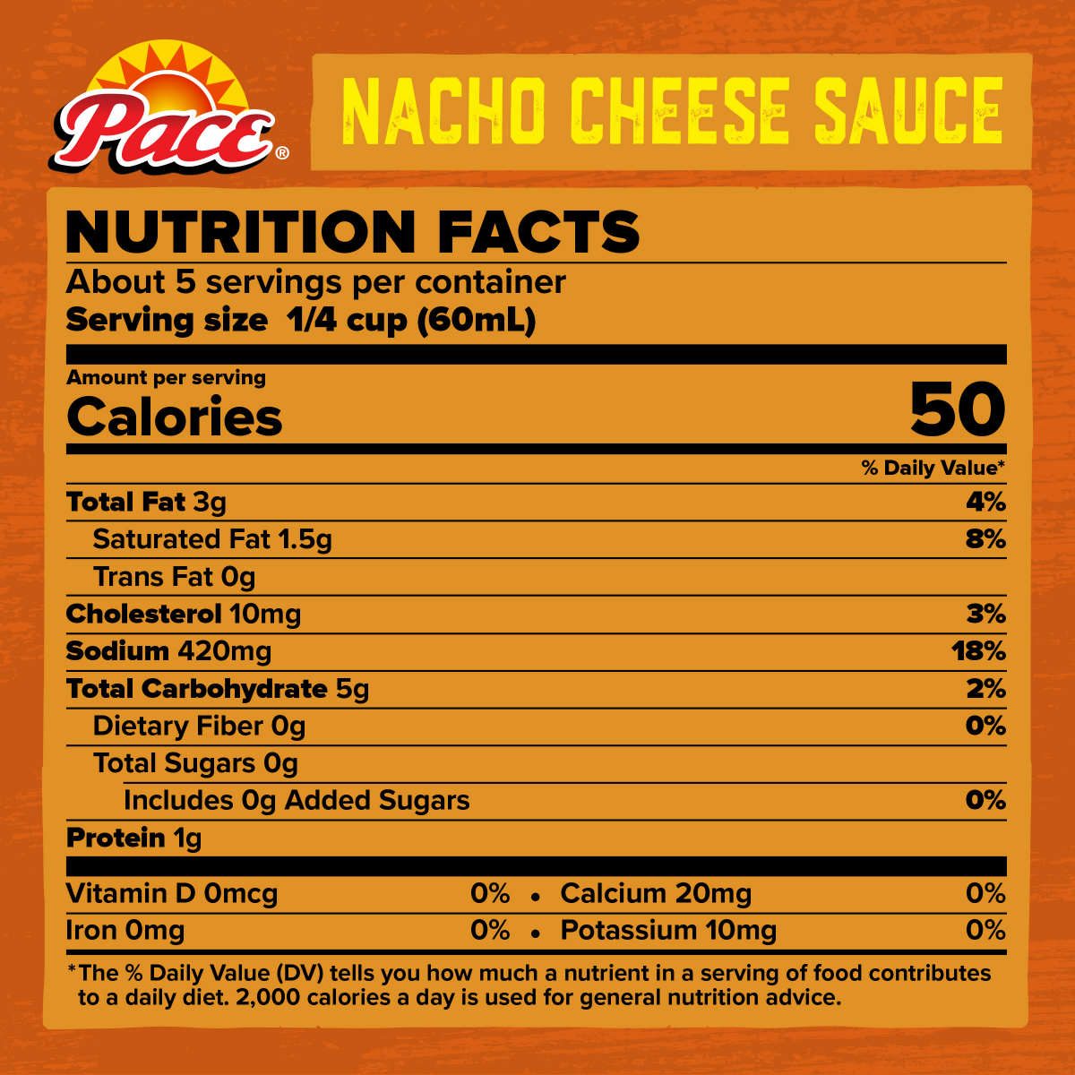 slide 5 of 7, Pace Mild Nacho Cheese Sauce, 10.5 oz Can, 10.5 oz