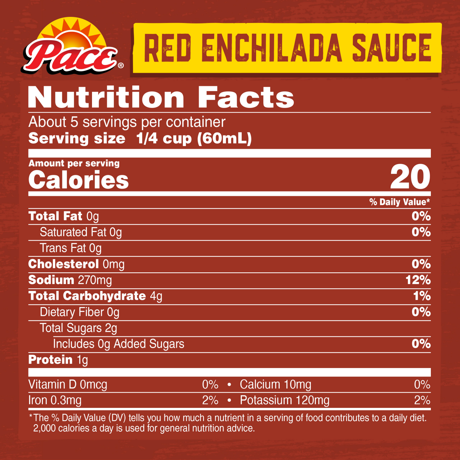 slide 6 of 7, Pace Medium Red Enchilada Sauce, 10.5 oz
