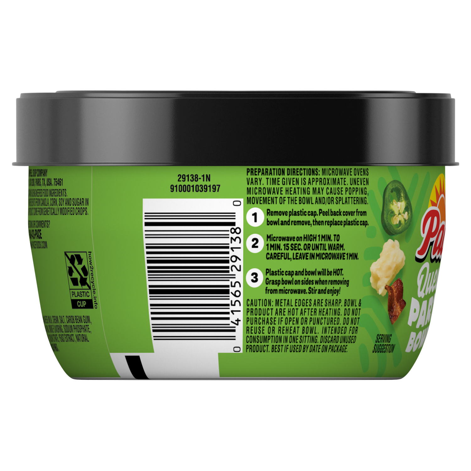 slide 2 of 5, Pace Jalapeno Popper Dip, Cheese Dip, 11 oz Microwavable Bowl, 11.000 oz