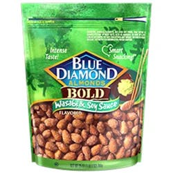 Blue Diamond Bold Wasabi & Soy Sauce Almonds 25 oz