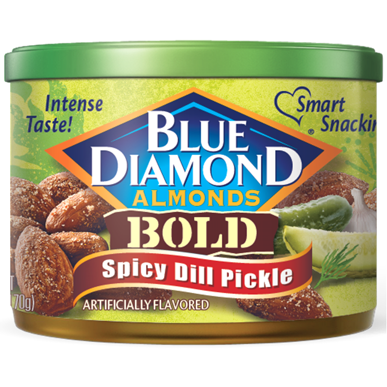 slide 1 of 2, Blue Diamond Almonds Spicy Dill Pickle - 6 oz, 6 oz