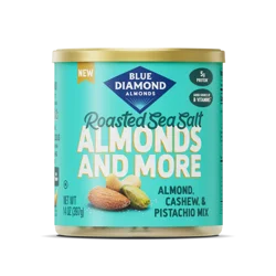 Blue Diamond® Roasted Sea Salt Almonds And More Mixed Nuts