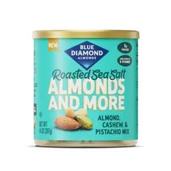 Blue Diamond® Roasted Sea Salt Almonds And More Mixed Nuts