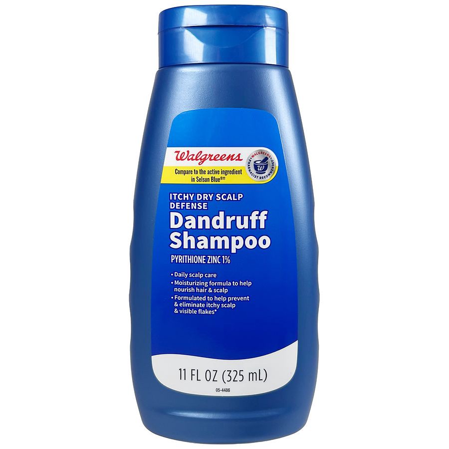 slide 1 of 1, Walgreens Itchy Dry Scalp Defense Dandruff Shampoo, 11 fl oz