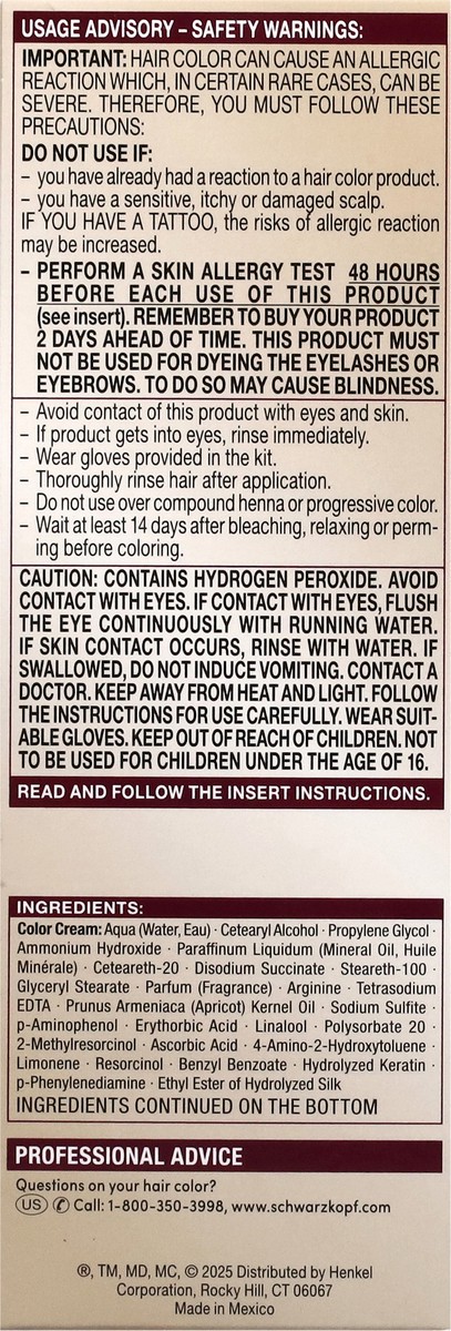 slide 4 of 14, Schwarzkopf 11.7 Apricot Blonde Permanent Keratin Blonde 1 Each, 1 ct