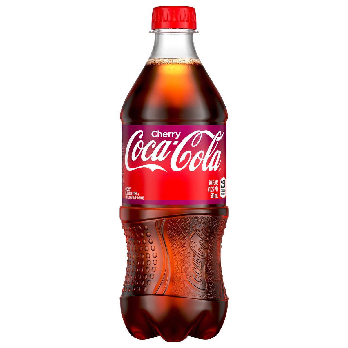 slide 1 of 46, Coca-Cola Cherry Bottle, 20 fl oz, 20 fl oz