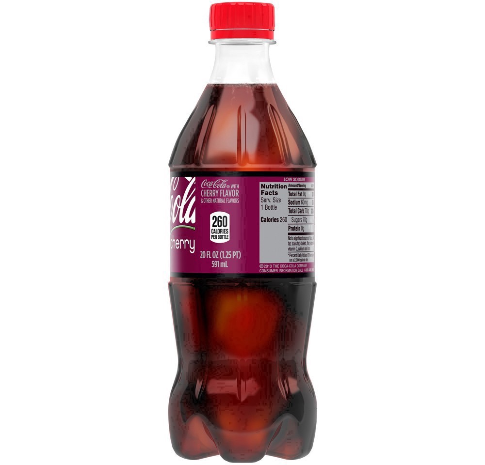 slide 3 of 46, Coca-Cola Cherry Bottle, 20 fl oz, 20 fl oz