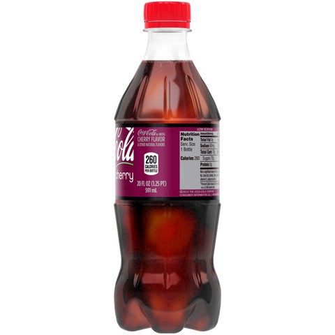 slide 35 of 46, Coca-Cola Cherry Bottle, 20 fl oz, 20 fl oz