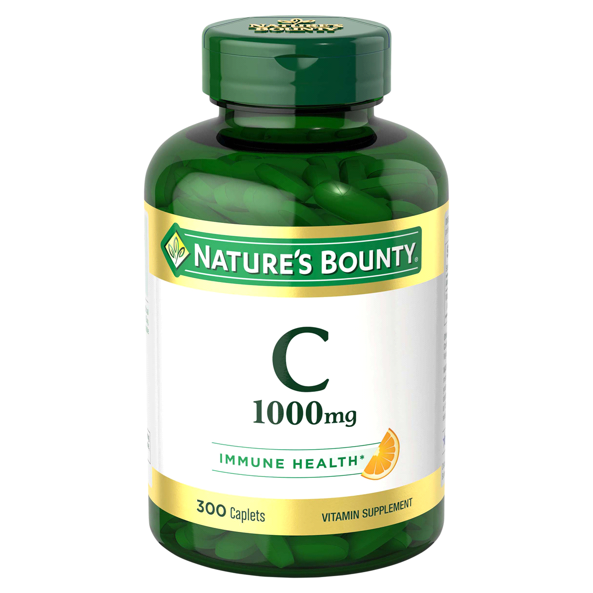 slide 1 of 13, Nature's Bounty Vitamin C, 1000 mg, Caplets, 300 ct