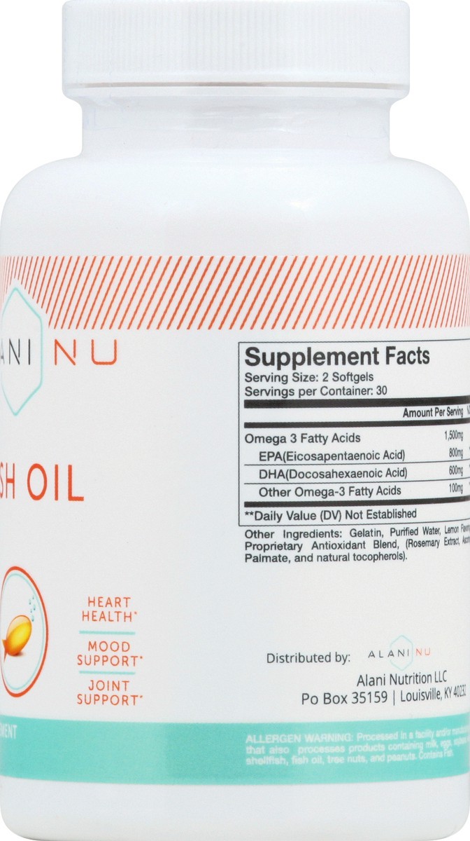 slide 8 of 11, Alani Nu Fish Oil 60 ea, 60 ct