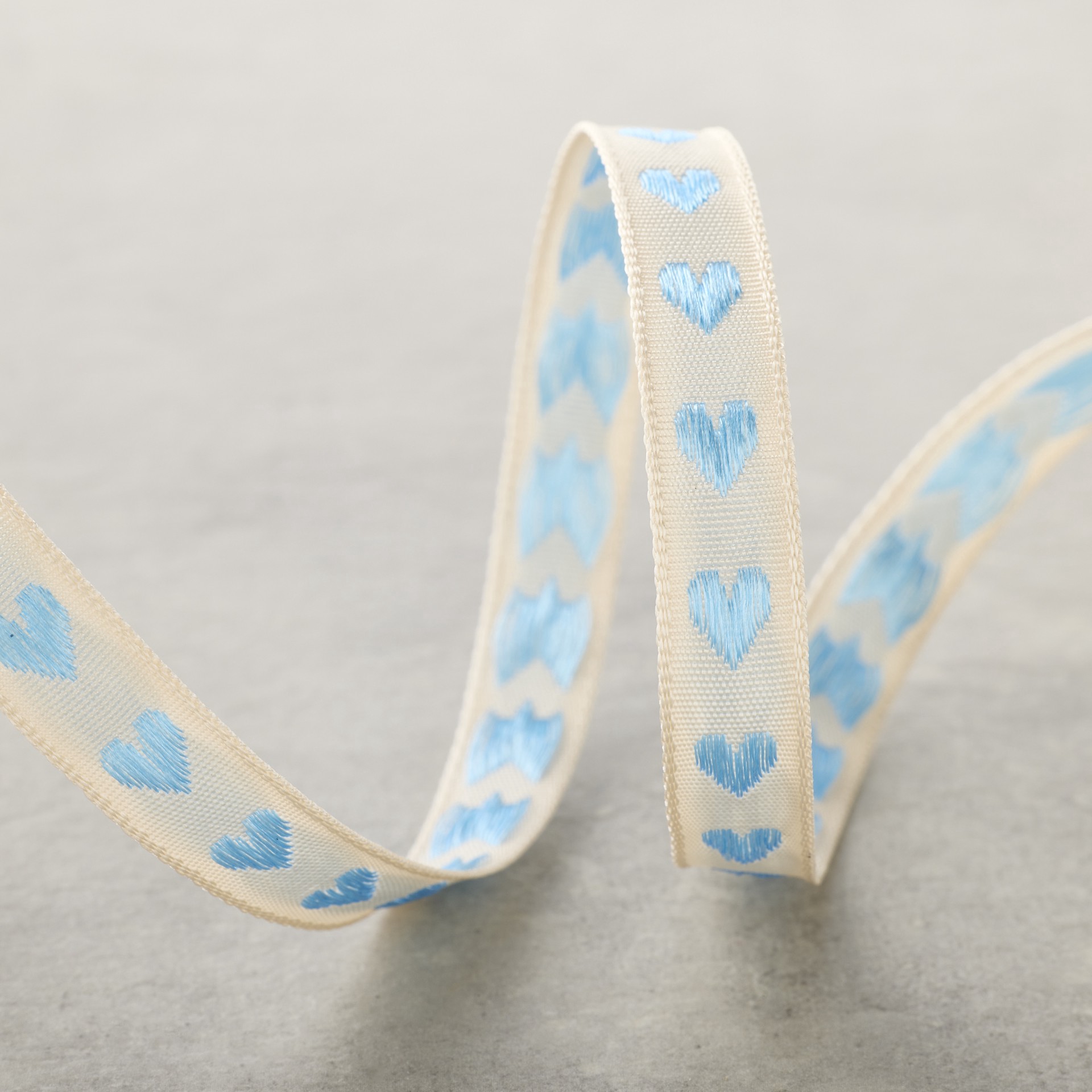 slide 2 of 2, 3/8" X 7yd. Blue Jacquard Ribbon By Celebrate It Classic, 3/8 in x 7 yd
