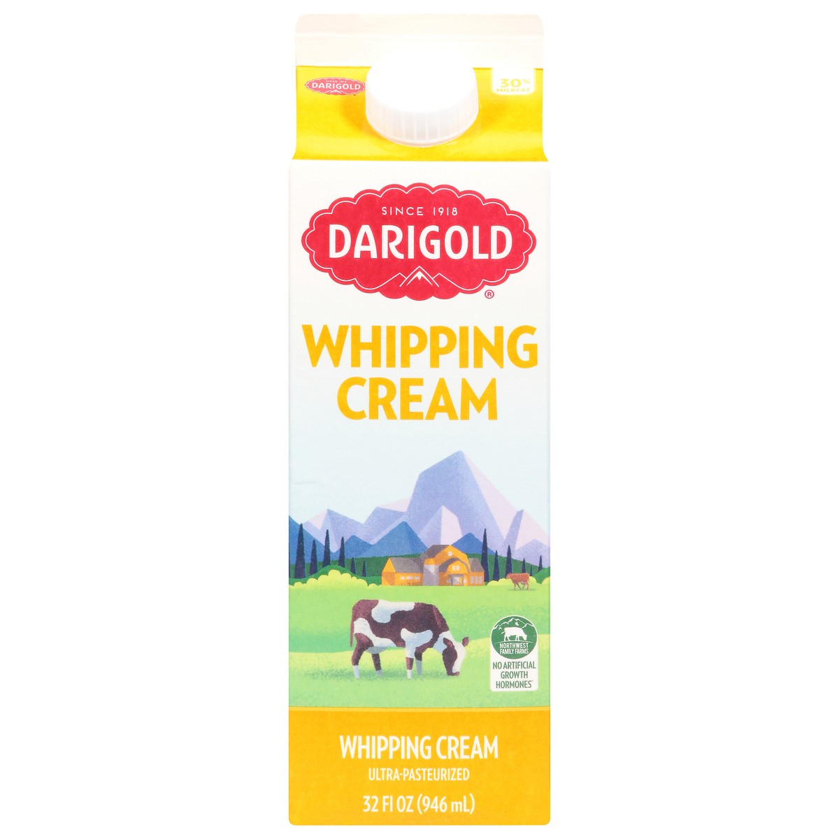 slide 1 of 13, Darigold Whipping Cream 32 fl oz, 32 fl oz