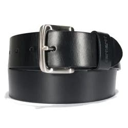 Carhartt Bridle Leather Classic Buckle Belt, Black, Size 40