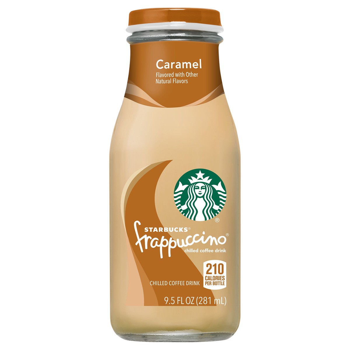 slide 1 of 2, Starbucks Frappuccino Chilled Coffee Drink Caramel 9.5 Fl Oz, 9.5 fl oz