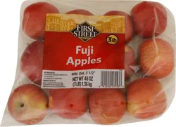 First Street Fuji Apples